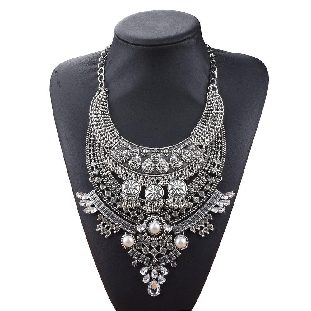 Chunky Crystal Necklace Necklaces - The Burner Shop