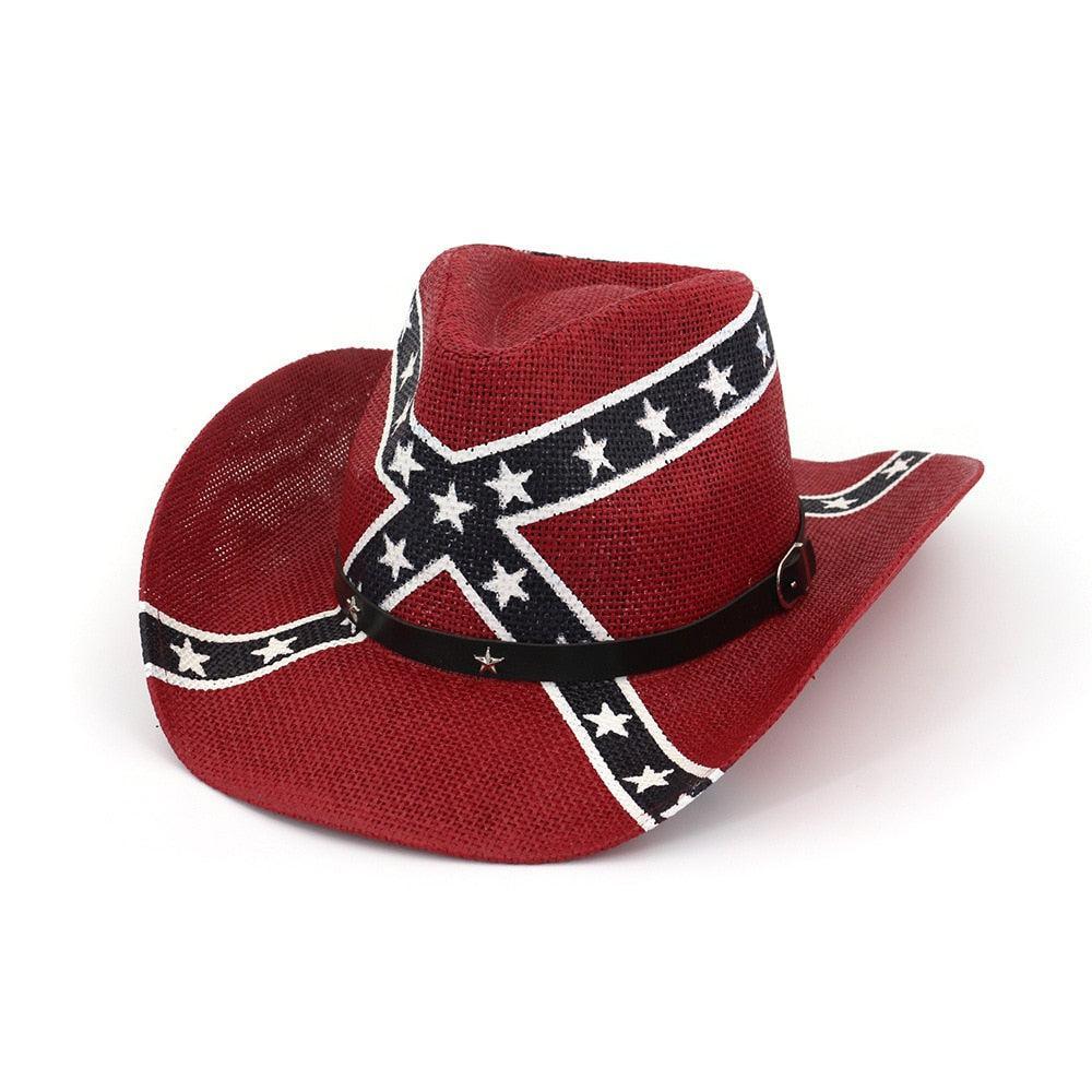 Classic American Flag Cowboy Hat Cowboy Hats - The Burner Shop