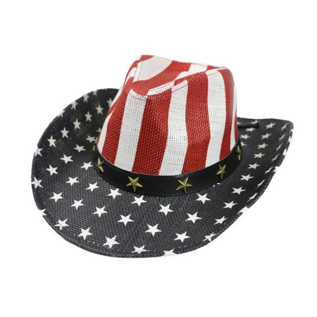 Classic American Flag Cowboy Hat Cowboy Hats - The Burner Shop