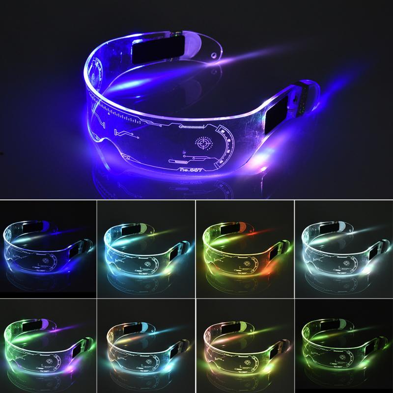 Colorful Luminous Glasses Glasses - The Burner Shop