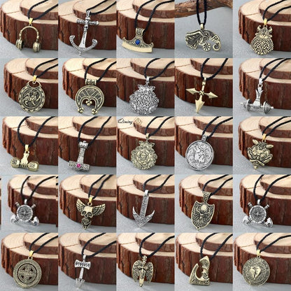 Copper & Horsewhip Vintage Necklace Necklaces - The Burner Shop
