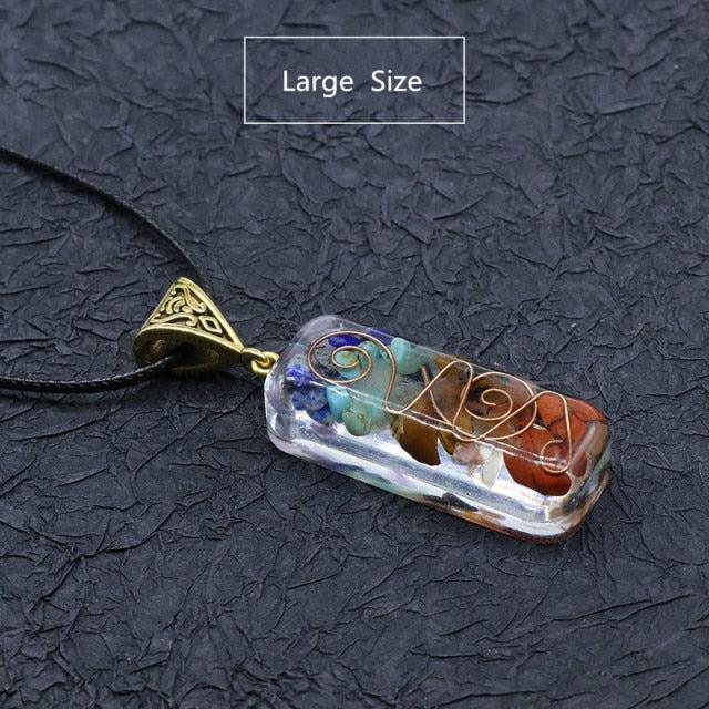 Copper Wire with Natural Stone Pendants Necklaces - The Burner Shop