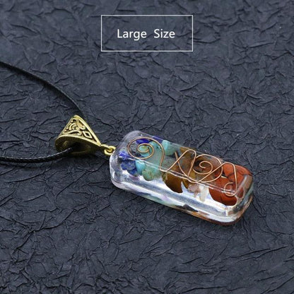 Copper Wire with Natural Stone Pendants Necklaces - The Burner Shop