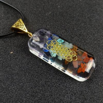 Copper Wire with Natural Stone Pendants Necklaces - The Burner Shop