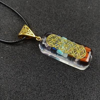 Copper Wire with Natural Stone Pendants Necklaces - The Burner Shop