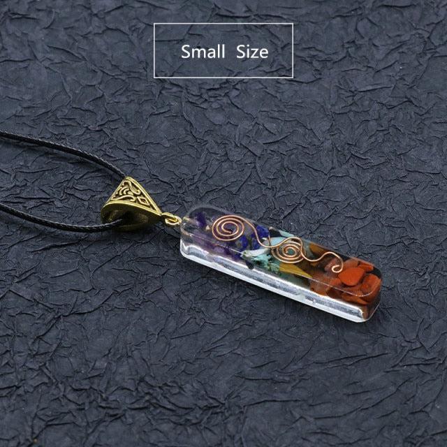 Copper Wire with Natural Stone Pendants Necklaces - The Burner Shop