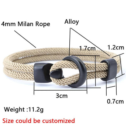 Double Layer Boho Rope Bracelet Bracelets - The Burner Shop