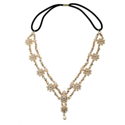 Draping Boho Head Chain Hair Accessories Headwear - The Burner Shop