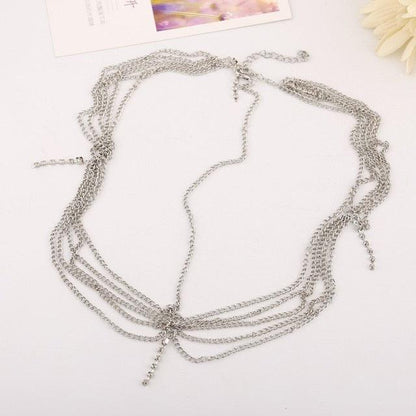 Draping Boho Head Chain Hair Accessories Headwear - The Burner Shop