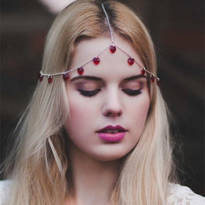 Draping Boho Head Chain Hair Accessories Headwear - The Burner Shop