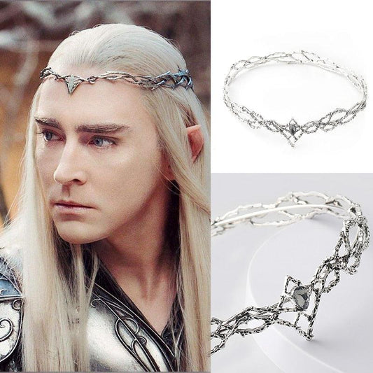 Elegant Elf Crown Headpiece - The Burner Shop