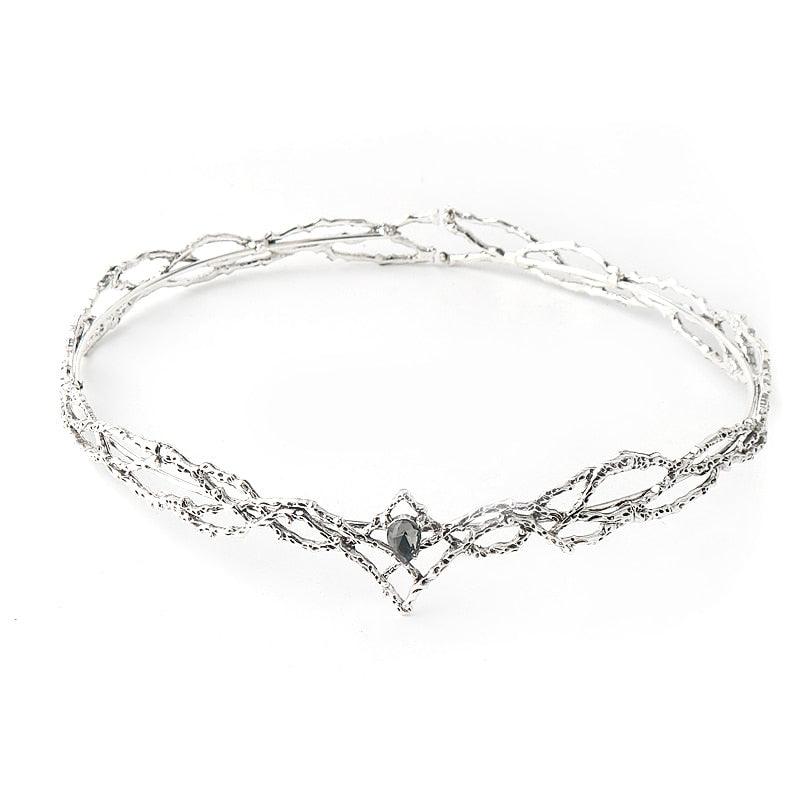 Elegant Elf Crown Headpiece - The Burner Shop