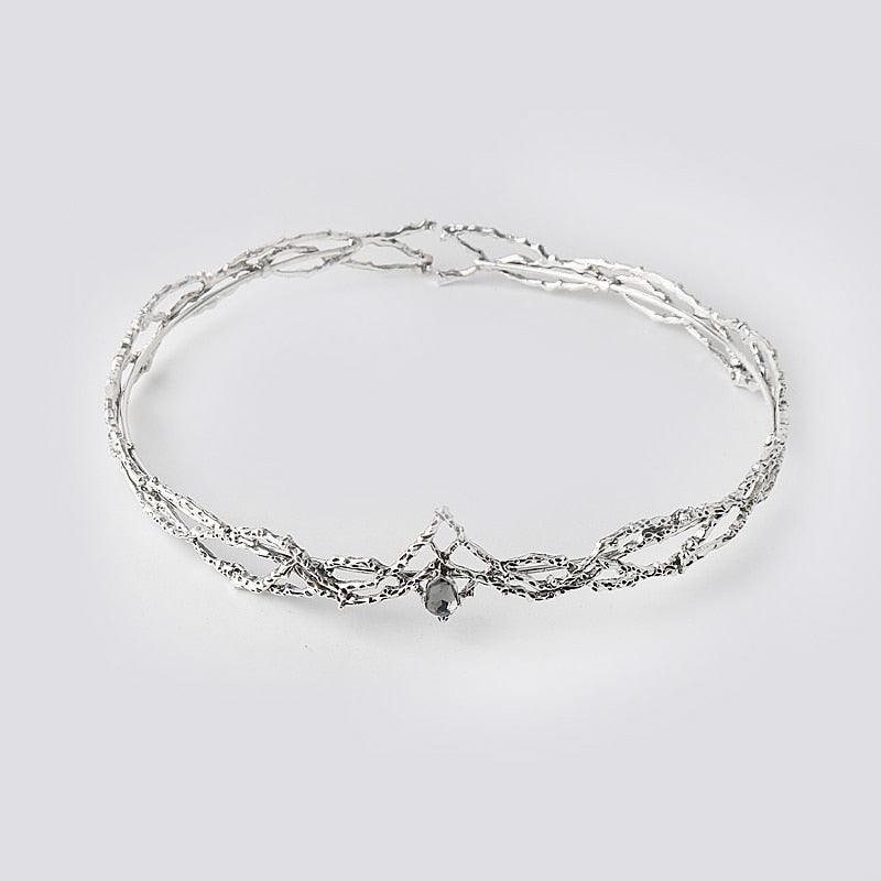 Elegant Elf Crown Headpiece - The Burner Shop