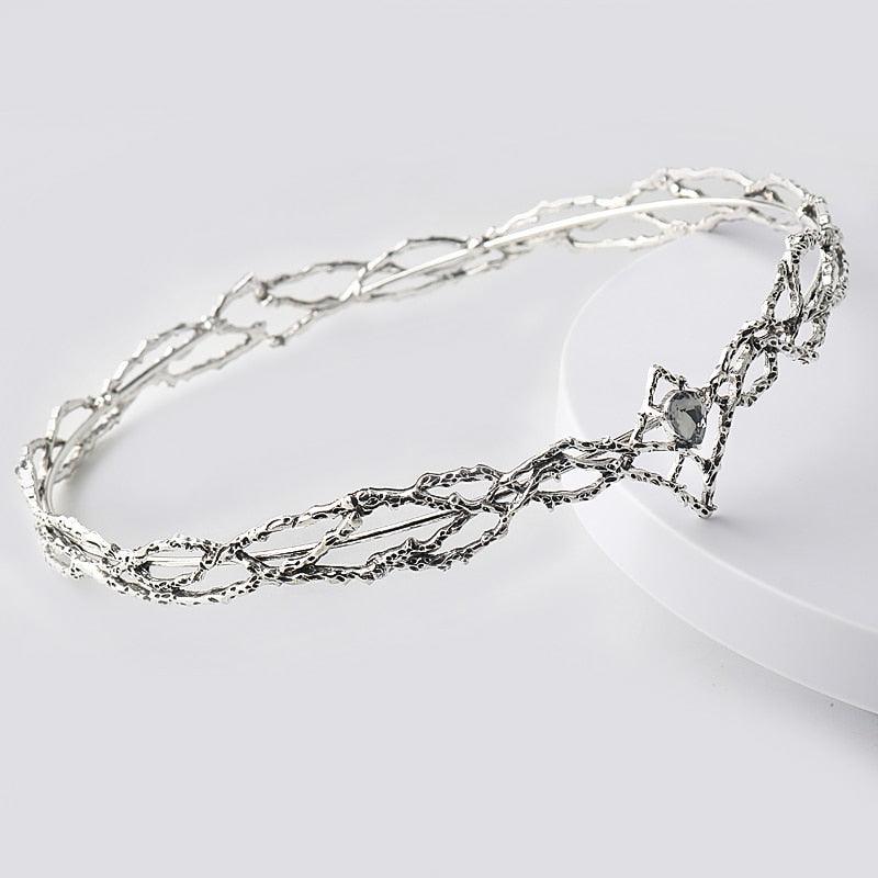 Elegant Elf Crown Headpiece - The Burner Shop
