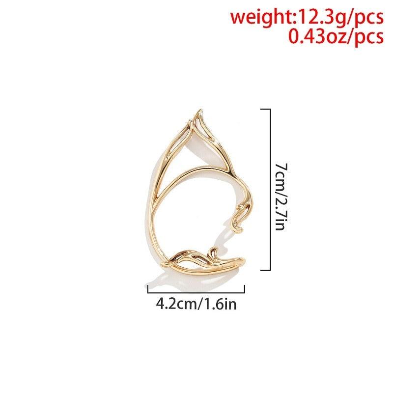 Elegant Elf Ear Cuffs Earrings - The Burner Shop