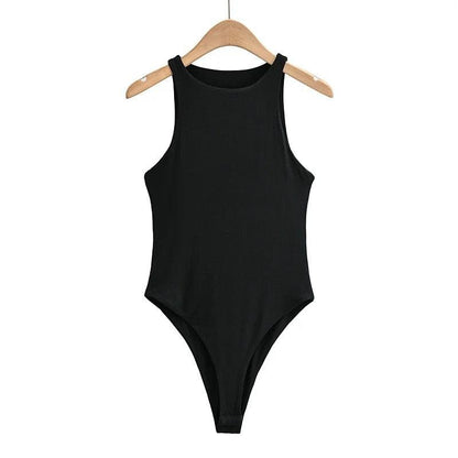 Elegant Sleeveless Bodysuit Bodysuit - The Burner Shop