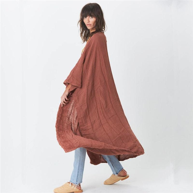 Embroidery Summer Cardigan Cardigans - The Burner Shop