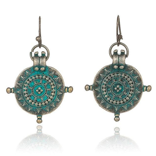 Ethnic Geometric Earrings Earrings - The Burner Shop