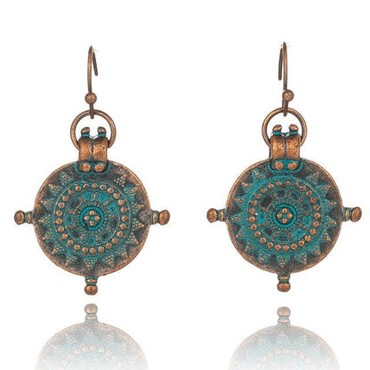 Ethnic Geometric Earrings Earrings - The Burner Shop
