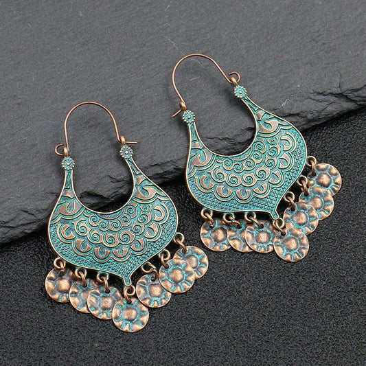 Ethnic Tassel Earrings Earrings - The Burner Shop