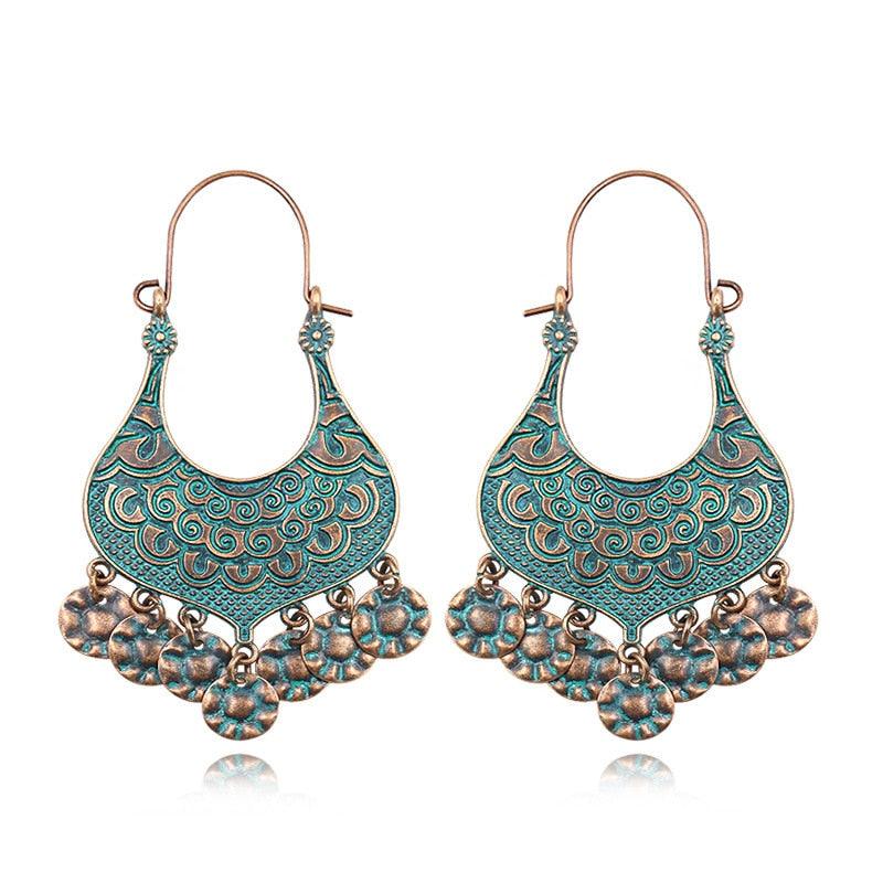 Ethnic Tassel Earrings Earrings - The Burner Shop