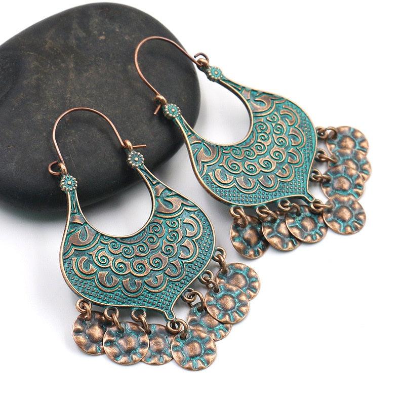 Ethnic Tassel Earrings Earrings - The Burner Shop