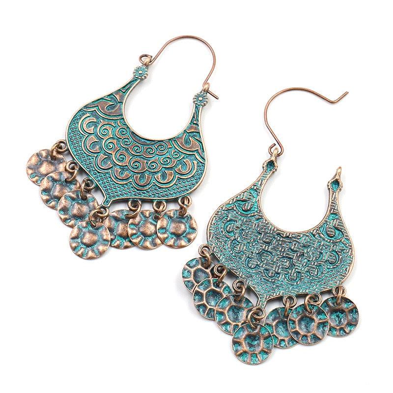 Ethnic Tassel Earrings Earrings - The Burner Shop