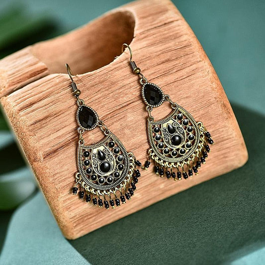 Ethnic Tassel Earrings Earrings - The Burner Shop