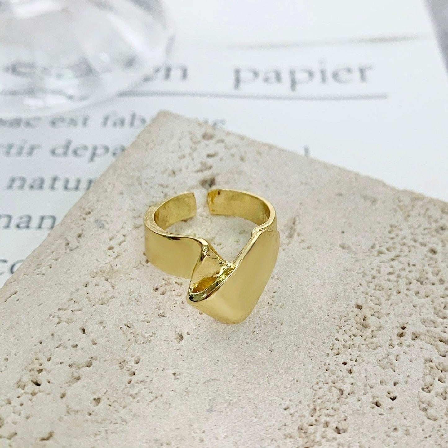 Fashion Silver Minimalist Rings Rings - The Burner Shop