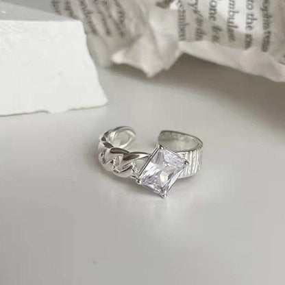 Fashion Silver Minimalist Rings Rings - The Burner Shop