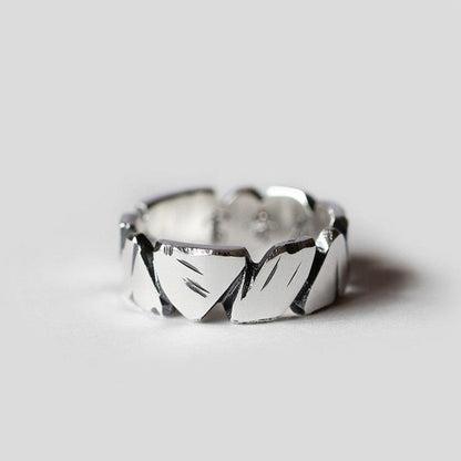 Fashion Silver Minimalist Rings Rings - The Burner Shop