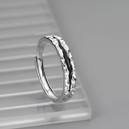 Fashion Silver Minimalist Rings Rings - The Burner Shop