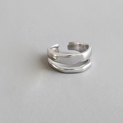 Fashion Silver Minimalist Rings Rings - The Burner Shop