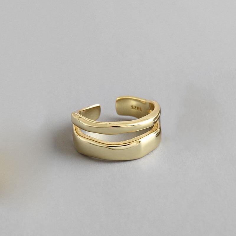 Fashion Silver Minimalist Rings Rings - The Burner Shop