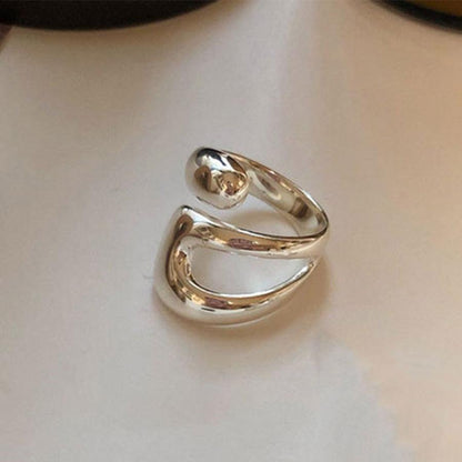 Fashion Silver Minimalist Rings Rings - The Burner Shop