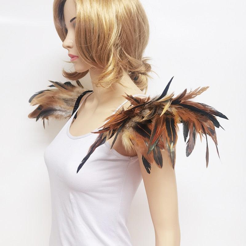 Feather Shoulder Wings costumes - The Burner Shop
