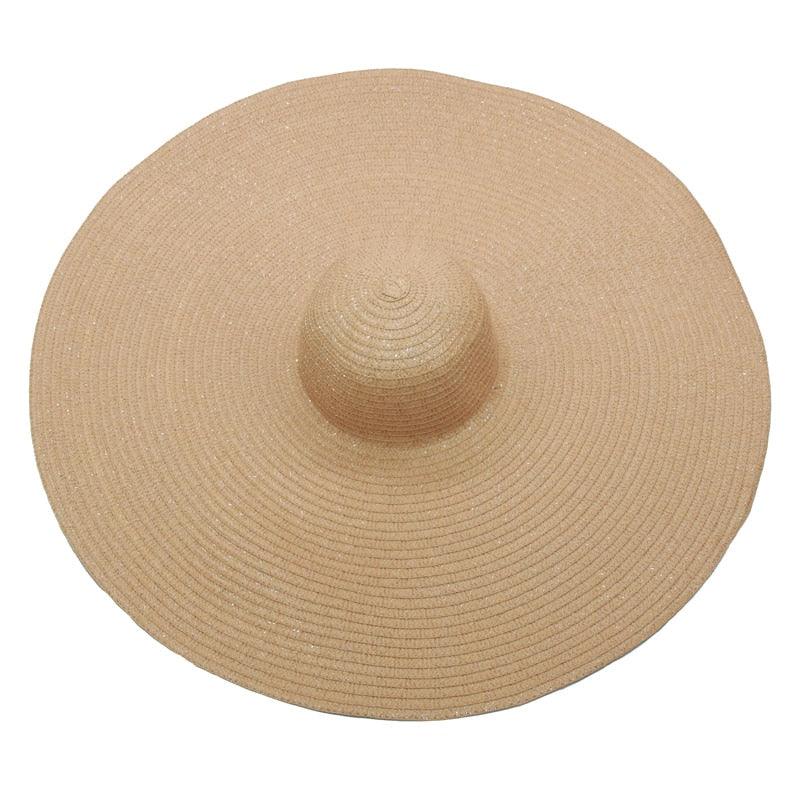 Foldable Women's Oversized Beach Hat Hats - The Burner Shop