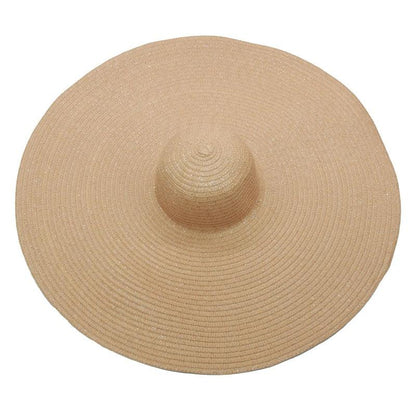 Foldable Women's Oversized Beach Hat Hats - The Burner Shop