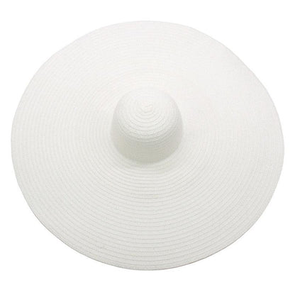 Foldable Women's Oversized Beach Hat Hats - The Burner Shop
