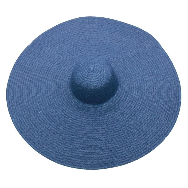 Foldable Women's Oversized Beach Hat Hats - The Burner Shop