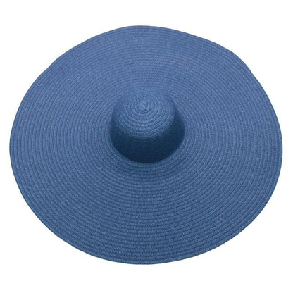 Foldable Women's Oversized Beach Hat Hats - The Burner Shop