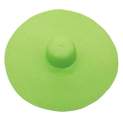 Foldable Women's Oversized Beach Hat Hats - The Burner Shop