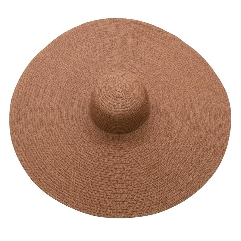 Foldable Women's Oversized Beach Hat Hats - The Burner Shop