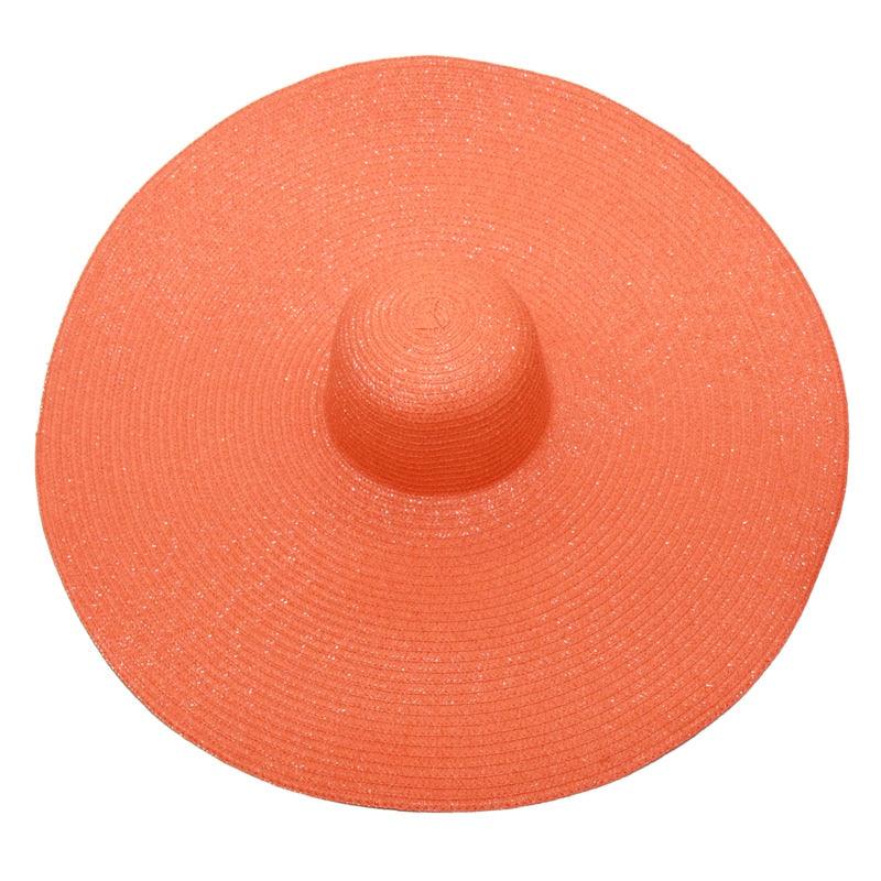 Foldable Women's Oversized Beach Hat Hats - The Burner Shop