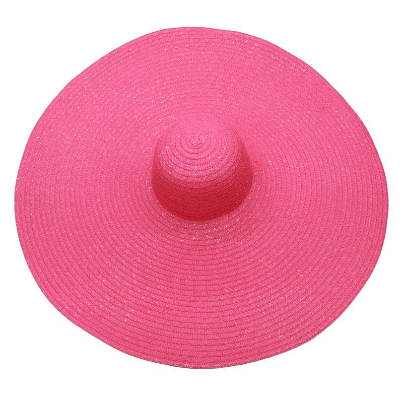 Foldable Women's Oversized Beach Hat Hats - The Burner Shop