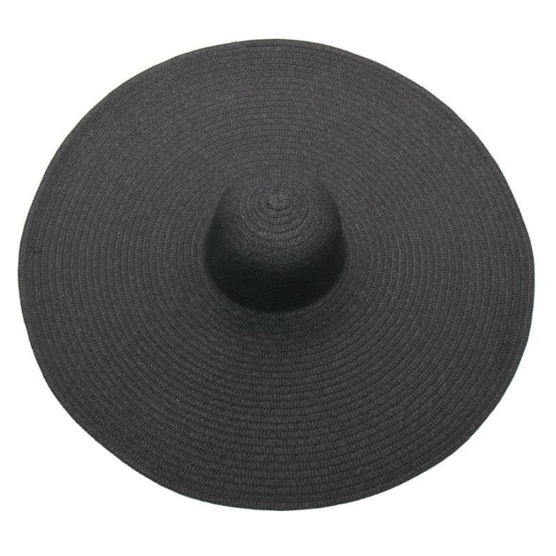 Foldable Women's Oversized Beach Hat Hats - The Burner Shop