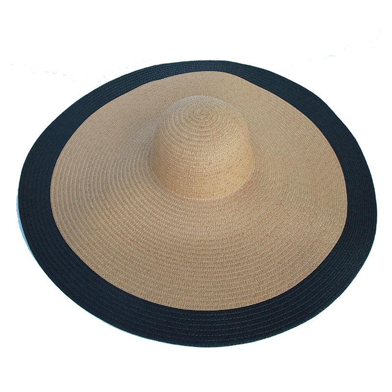 Foldable Women's Oversized Beach Hat Hats - The Burner Shop