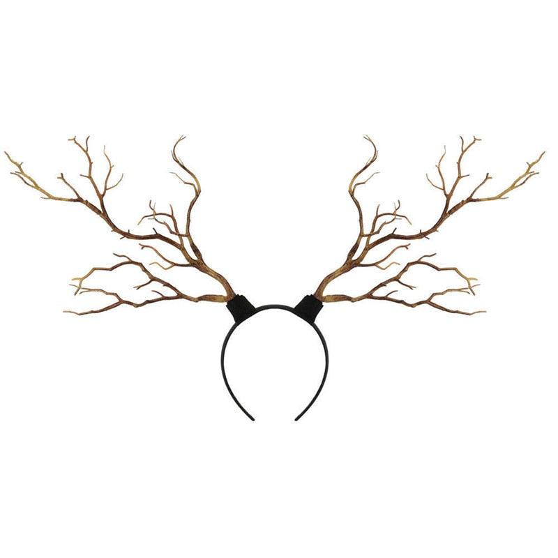 Forest Antlers Headband Headbands - The Burner Shop
