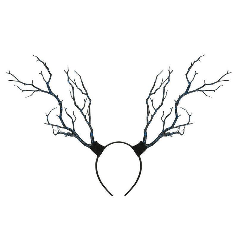 Forest Antlers Headband Headbands - The Burner Shop