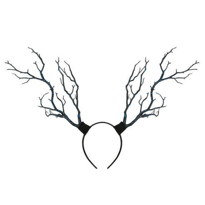 Forest Antlers Headband Headbands - The Burner Shop